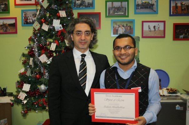 Spirit of Eton Award, Eton Institute · 2012