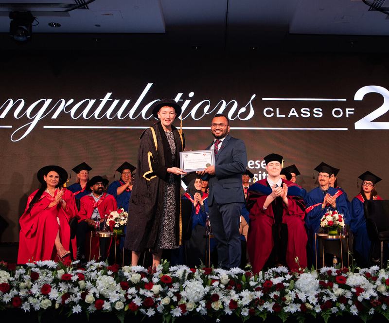 Special Innovation Award, on stage, Graduation · 2022