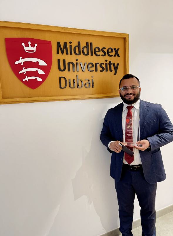 Hidden Hero Award, Middlesex University Dubai · 2025